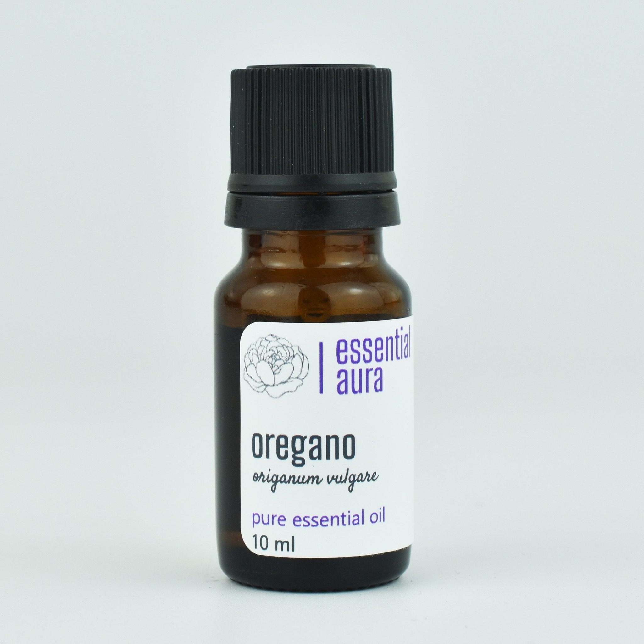 Organic Oregano Essential Oil 10ml glass bottle from Essential Aura