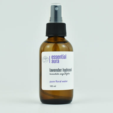 Organic Lavender Hydrosol 100ml Bottle from Essential Aura