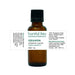 bottle of geranium essential oil