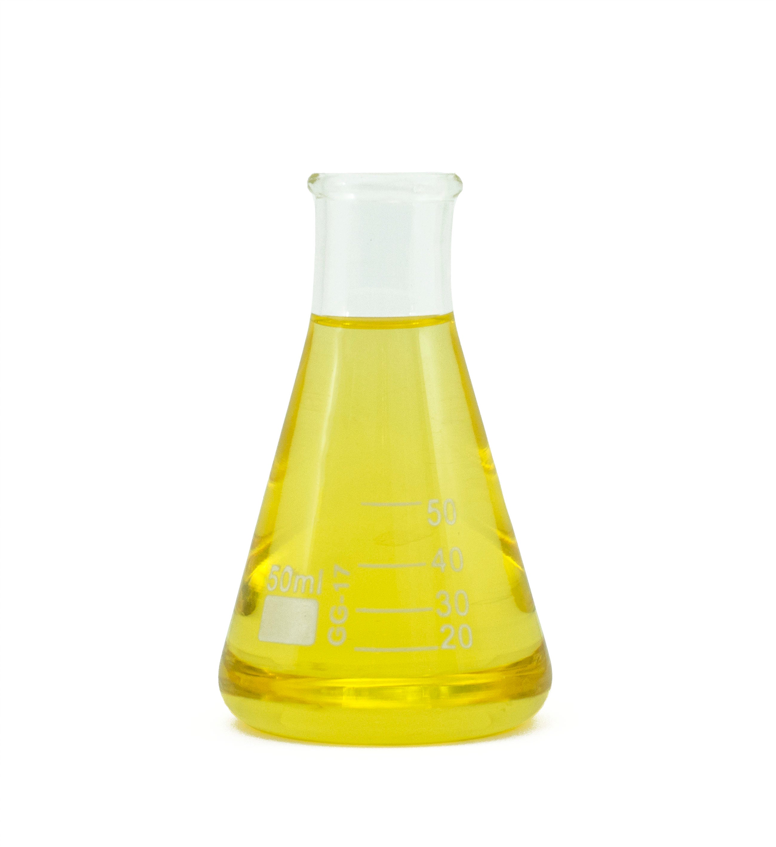 cardamom essential oil in beaker