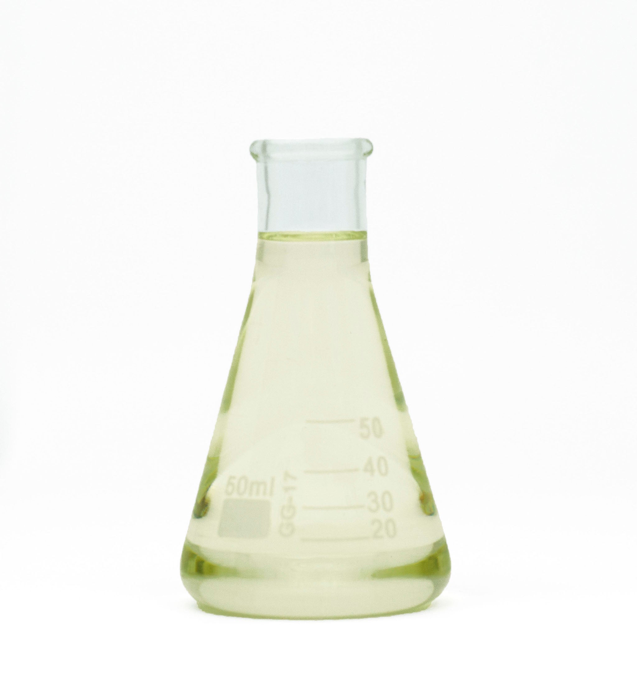 clary sage essential oil in beaker