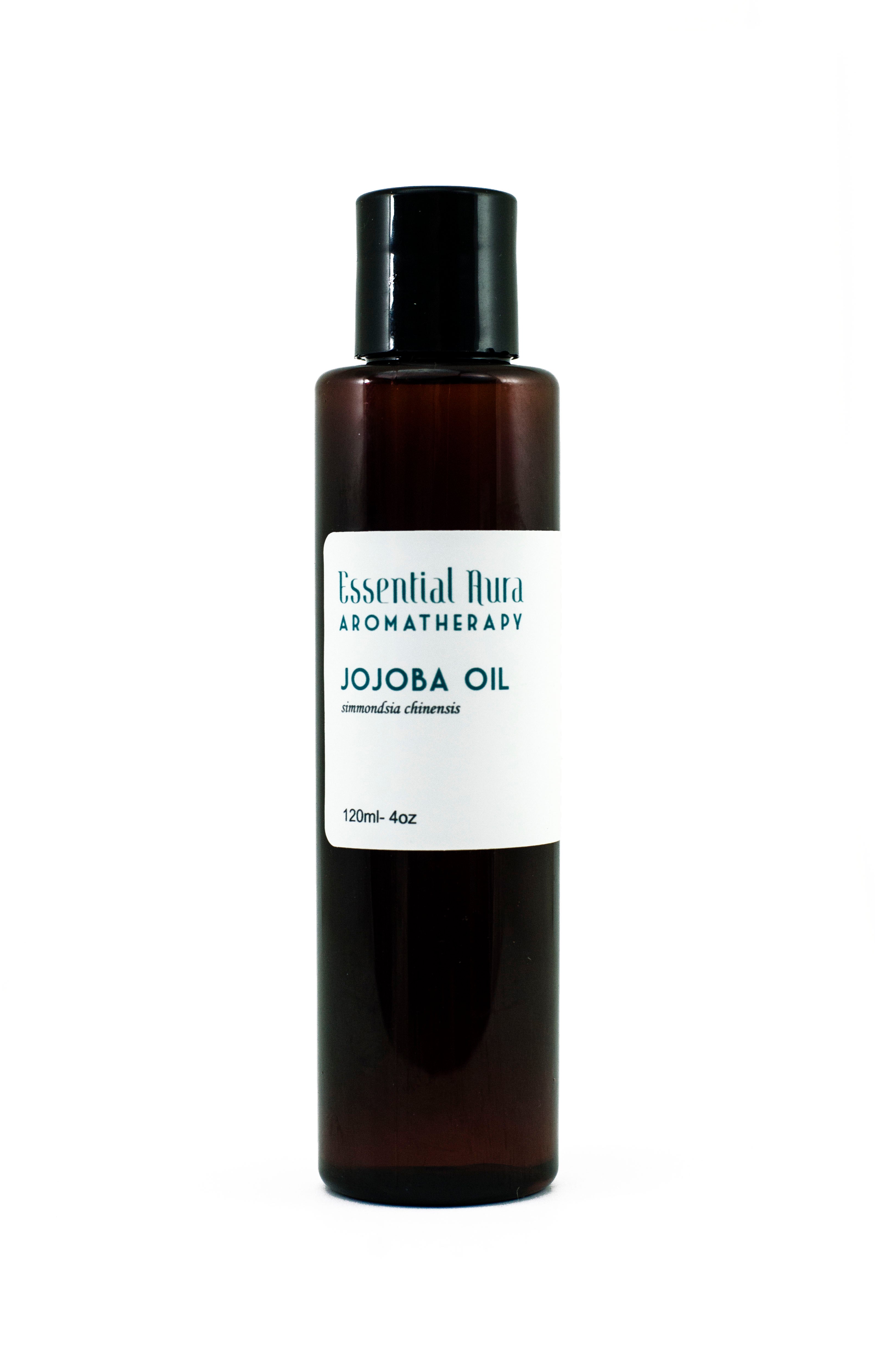 bottle of jojoba oil