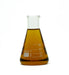 patchouli essential oil in beaker