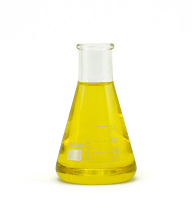 sunflower oil in beaker